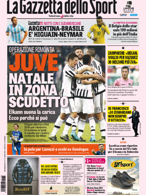 Gazzetta121115