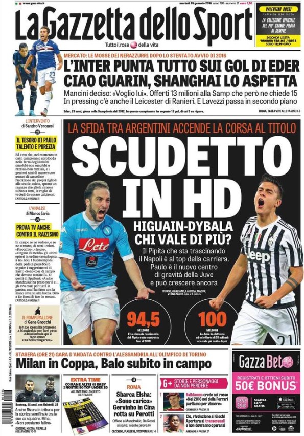 Gazzetta260116