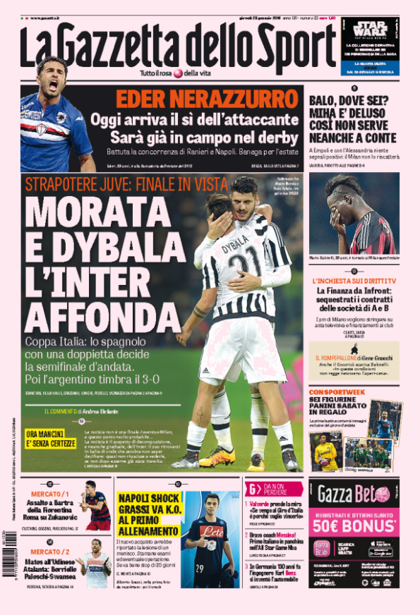 Gazzetta280116