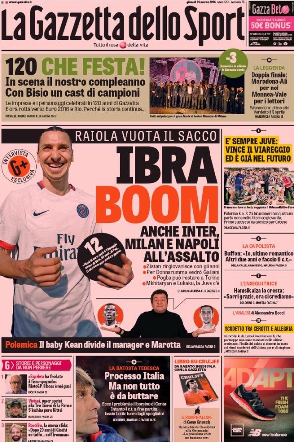 Gazzetta310316