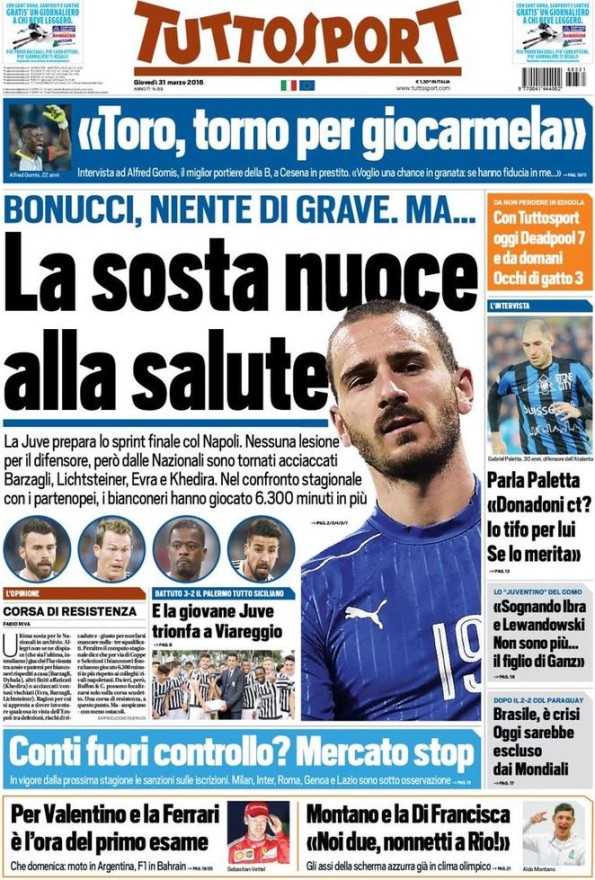 Tuttosport310316