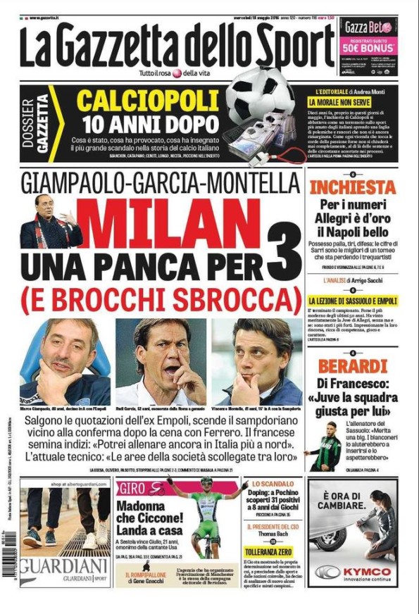 Gazzetta180516
