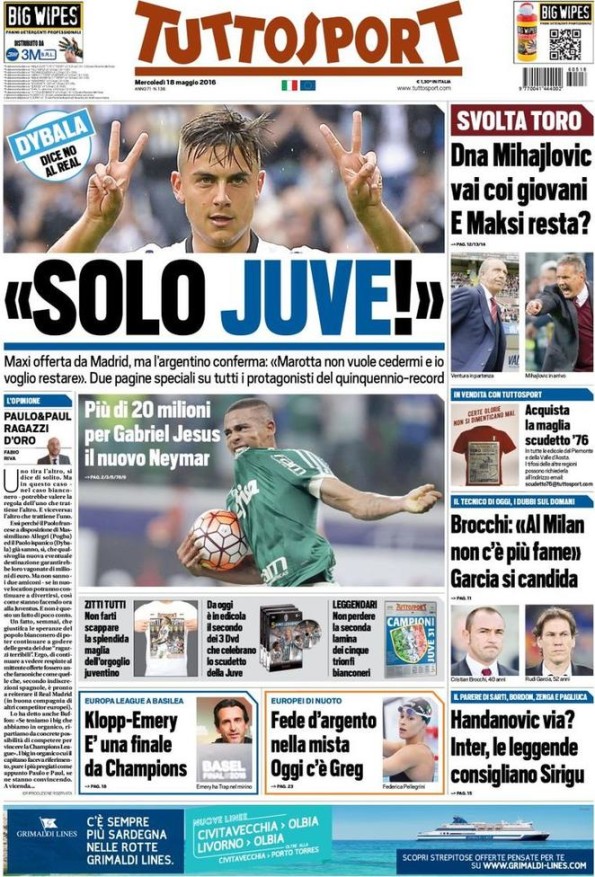 Tuttosport180516