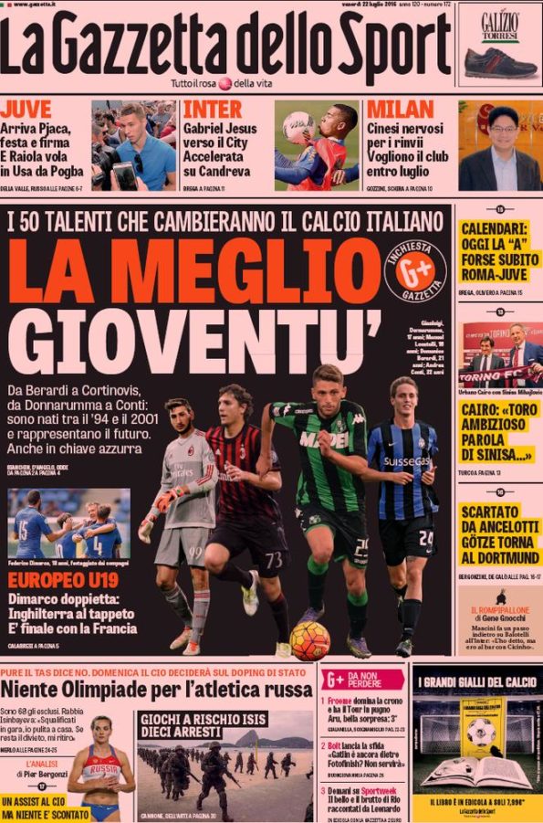 Gazzetta220716