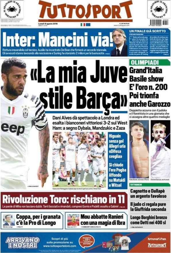 Tuttosport080816