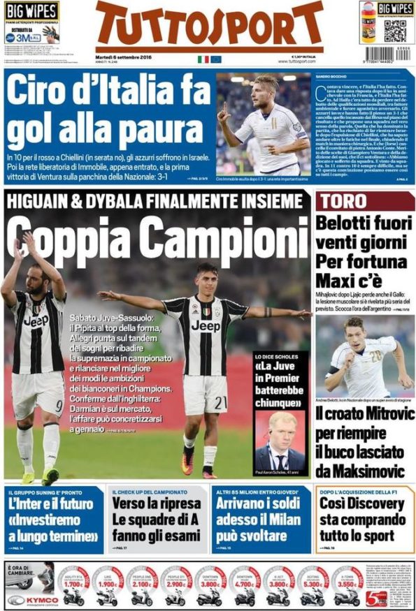 Tuttosport060916