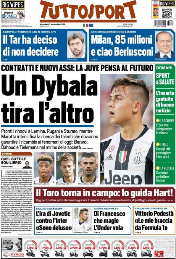 Tuttosport070916