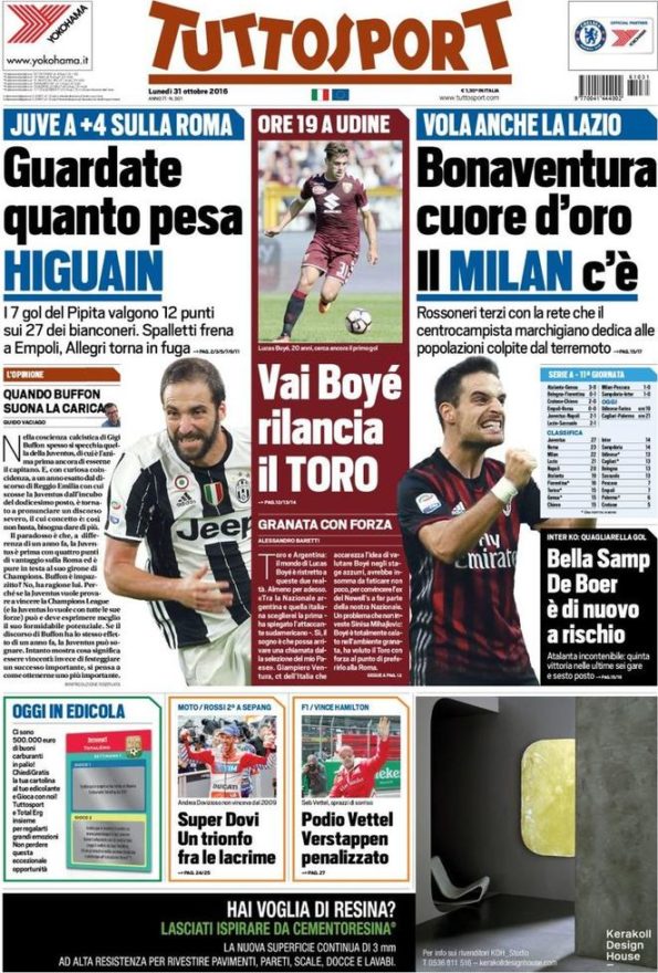Tuttosport311016