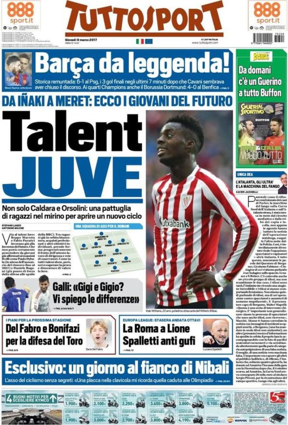 Tuttosport090317